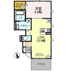 第二セピアコートの物件間取画像